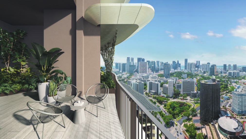 Altitude Lounge elevated landscape